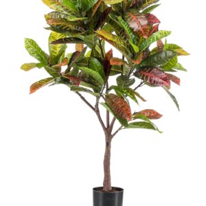 Artificial Plant Croton Codiaeum - 120cm Wonder Shrub