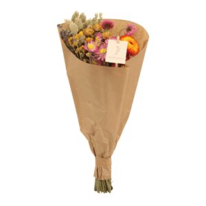 Flame Roses Artificial Bouquet M - Lifelike Flowers 45cm